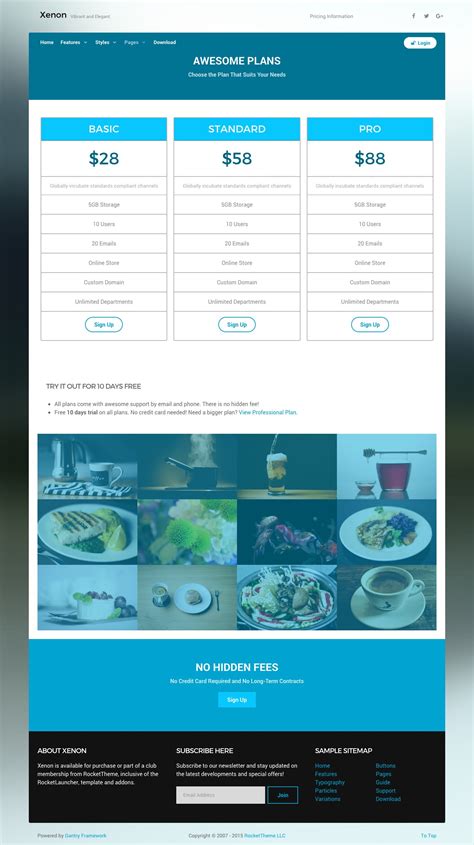 It was just too much. RocketTheme - Documentation