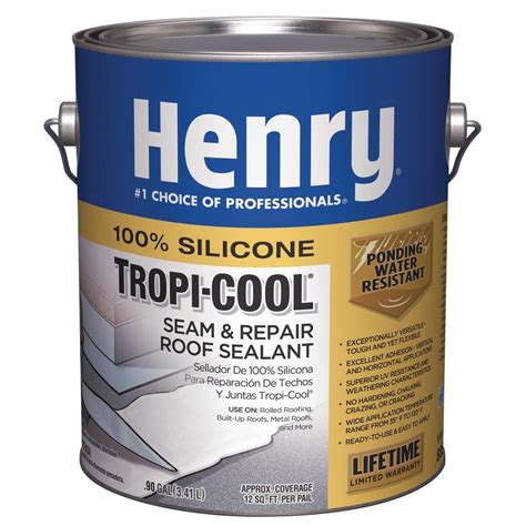 Henry 090 Gal 885 Tropi Cool 100 Silicone Seam And Repair Roof