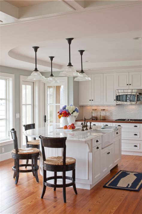 Because the granite is so busy and bossy in the kitchen it will usually dictate the paint color. White Kitchen Cabinet Paint Color: "Benjamin Moore White Dove OC-17"The wall color is Benjamin ...