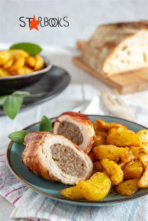 Starbooks Turkey Roulade With Pork Sage And Onion Stuffing