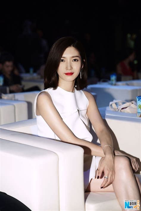 Jiang Shuying Attends Fashion Activity In Beijing China Entertainment