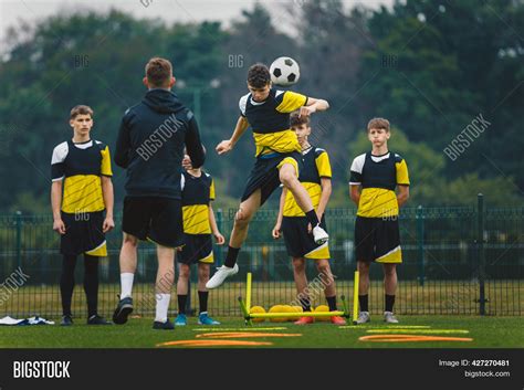 Teenage Football Image And Photo Free Trial Bigstock
