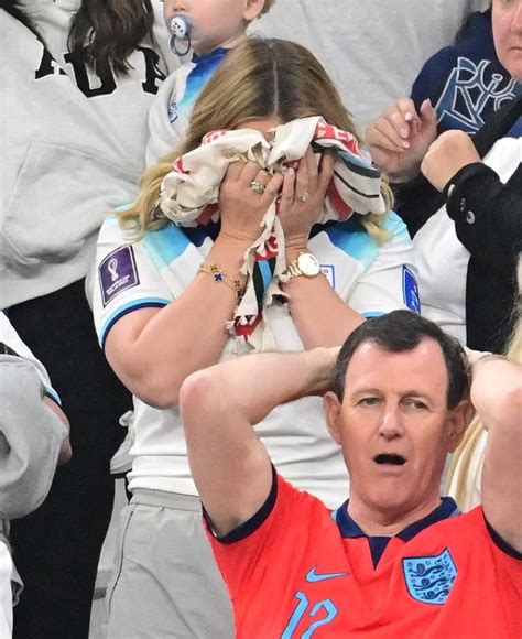 Weeping Wags Console Their Heartbroken Lovers And England Players Following Their 1 2 World Cup