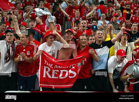 Liverpool Fans Ac Milan V Liverpool Olympic Stadium Athens Greece 23