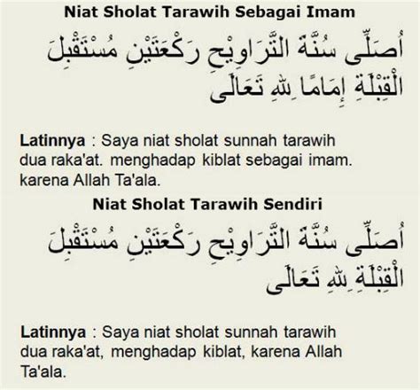 Shalat tarawih adalah sholat sunnah yang disyariatkan pada malam bulan ramadhan. DOA SHOLAT TARAWIH DAN WITIR PDF