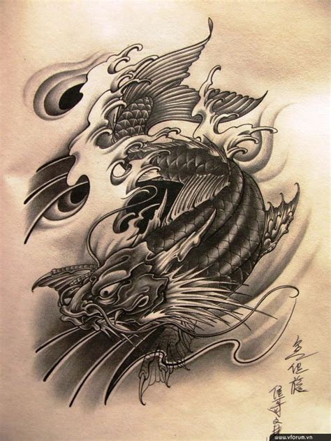 Hình xăm cá chép là chủ đề tattoo rất được ưa chuộng trong các quốc gia châu á, trong đó bao gồm cả việt nam. Những hình xăm cá chép hóa rồng đẹp nhất ở lưng, tay, chân
