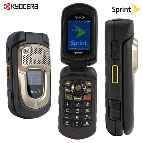 Kyocera Duraxt E4277 Sprint Cellular Phone Military Rugged Ptt Beast