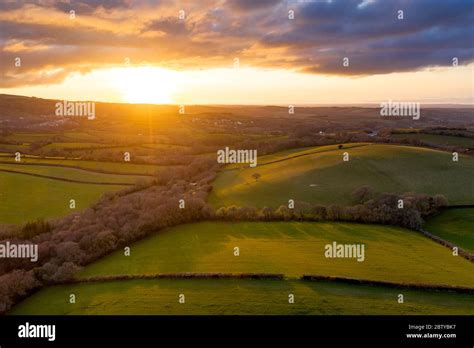 Aerial View Of Uk Farms And Agriculture Hi Res Stock Photography And