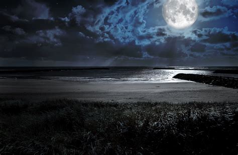 1280x720 Moon Clouds Night Scenery 4k 720p Hd 4k Wallpapers Images