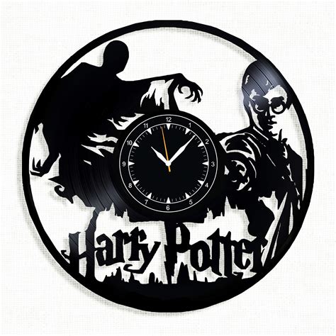 Buy Harry Potter Vinyl Clock - Harry Potter Wall Clock - Best Gift for