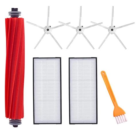 Replacement Roller Brush Side Brushes Hepa Filters For Xiaomi Roborock