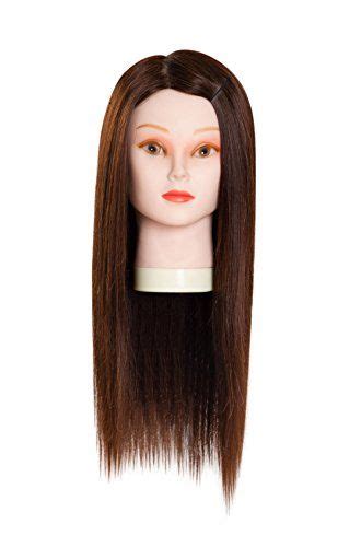 junjie hair beauty 90 real and 10 synthetic hair female training head cosmetology mannequin head