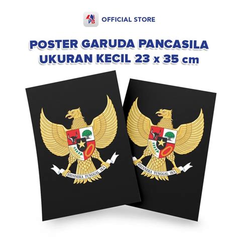Jual Poster Garuda Pancasila Lambang Negara Indonesia Hiasan Dinding