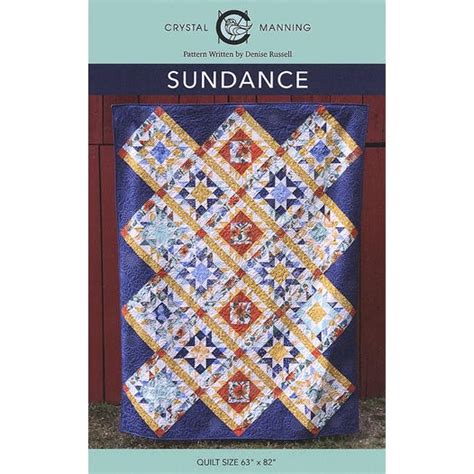 Sundance Quilt Pattern Crystal Manning Cma 886 Fat Quarter Shop
