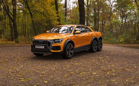 Audi Q8 6x6 Pickup Comes Alive In Rendering Video Looks Ready For The
