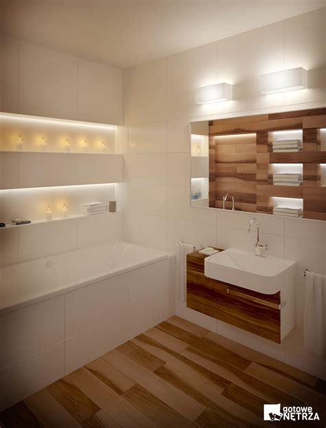 Łazienka w stylu skandynawskim z projektem gratis