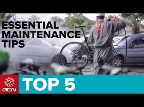 5 Essential Bike Maintenance Tips Gcn