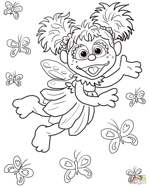 Sesame Street Coloring Pages Faces Coloring Pages