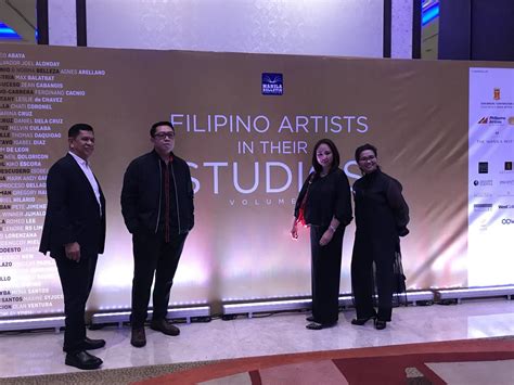 Asean Books Launch Manila “filipino Artists In Their Studios Ii” At