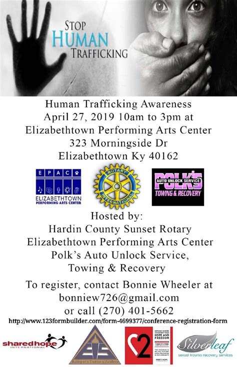 Human Trafficking Awareness Training Free To The Public Hardin County Chamber Of Commerce