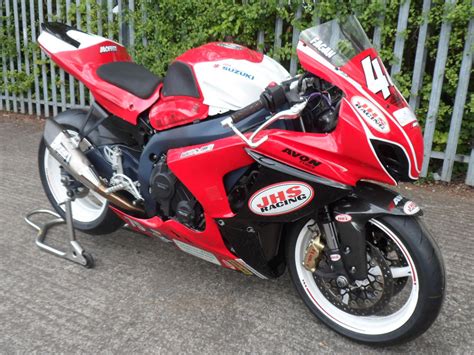 This is a fully set up race bike ready to rip. Suzuki GSXR race bikes - JHS Racing Limited