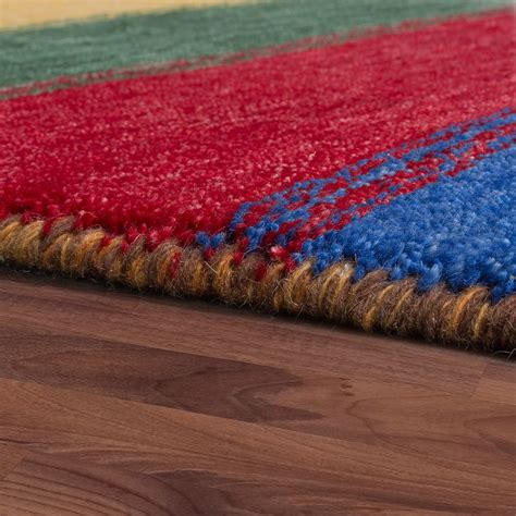 Find many great new & used options and get the best deals for tomorrow land gabbeh rug rust red uni monochrome hand woven pure wool bridge at the best online prices at ebay! Teppich Handgewebt Gabbeh Wolle Meliert Balken | teppich.de