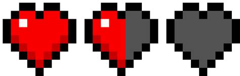 Heart Minecraft Pixel Art Maker