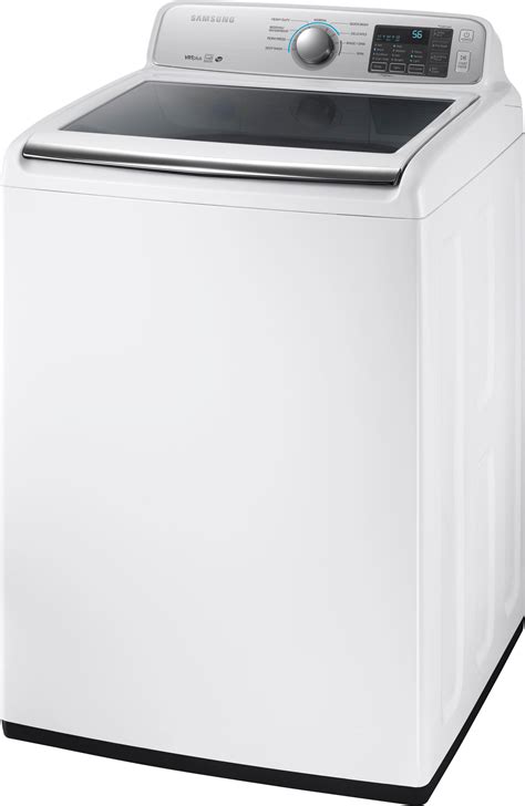 Best Buy Samsung 45 Cu Ft 9 Cycle Top Loading Washer White Wa45m7050aw