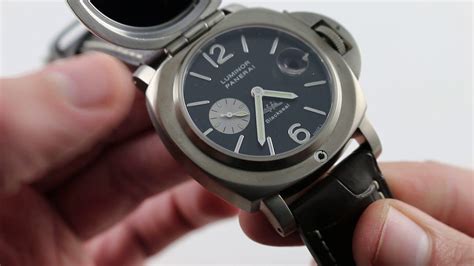 Pre Owned Panerai Luminor Black Seal Limited Edition Pam 76 Luxury