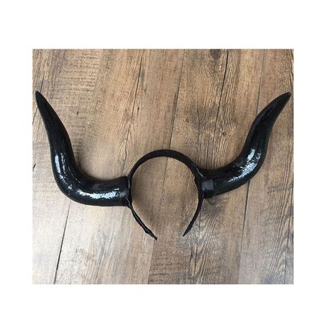 Black Bull Horn Cosplay Headband Cosplayftw