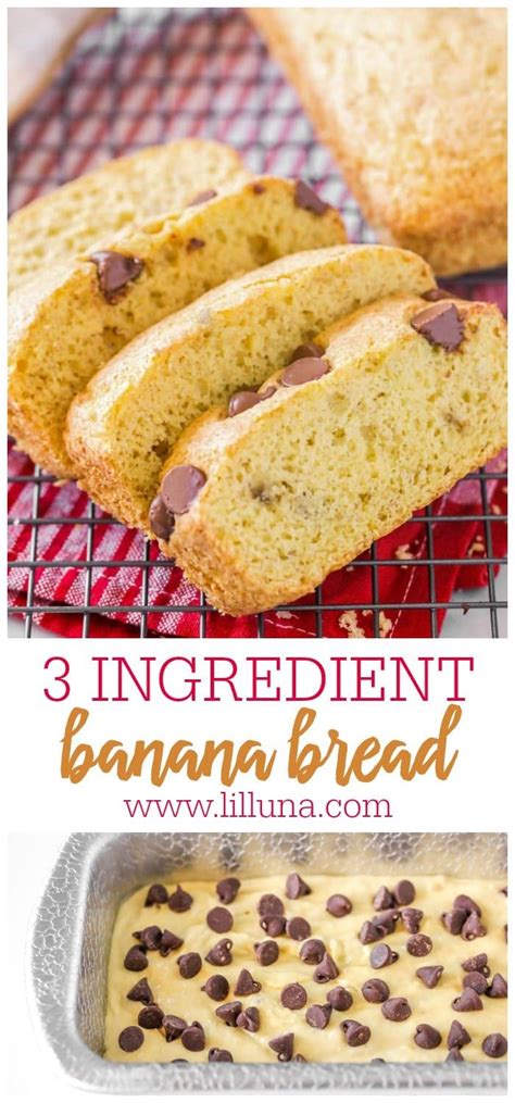 3 Ingredient Banana Bread Recipe 3 Ingredient Banana Bread Recipe
