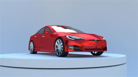 3d Model Tesla S Car Turbosquid 1340712