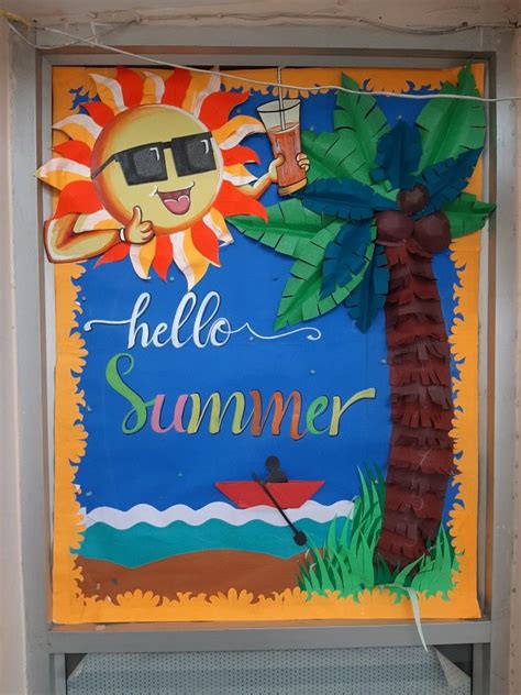 Hello Summer Bulletin Board Ideas For School