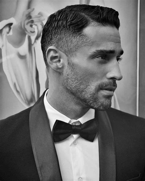 Sleek vintage hairstyle for men. Pin on Hairstyles for over 40s & Silver fox's