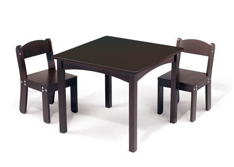 Want to know the real truth about painting wood furniture? WonkaWoo Children's Deluxe Table and Chair Set - Espresso ...