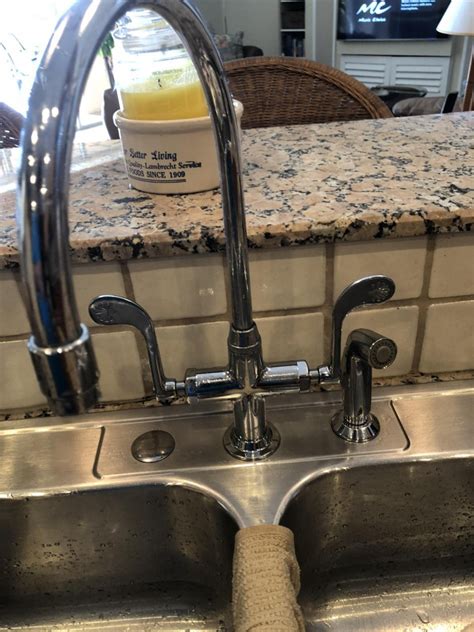 Repair your faucet with this oem (original equipment manufacturer) moen 91192 kitchen faucet collar diverter. Kohler Essex kitchen faucet diverter - Plumbing Zone ...