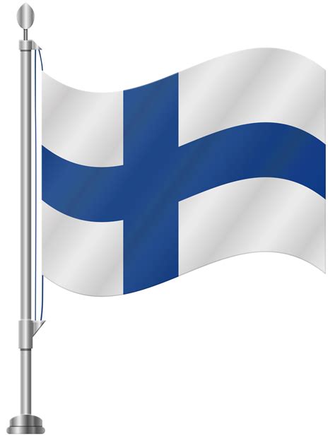 Finland Flag Clipart Spring Finlands Flagga Png Transparent Png