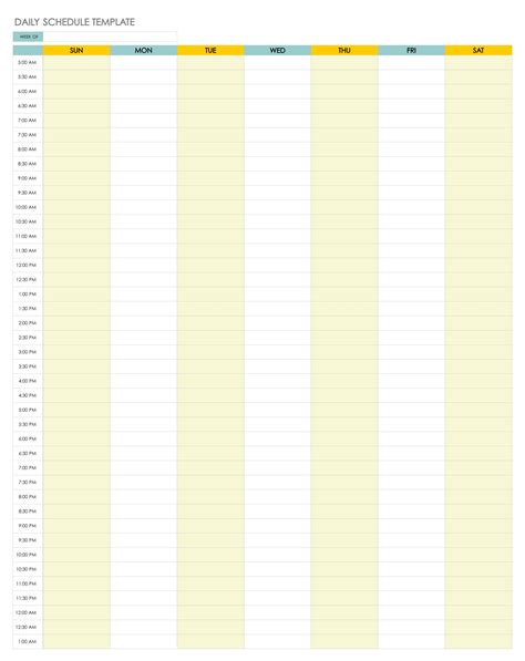 8 Best Images Of Printable Hourly Calendar Template Free Printable