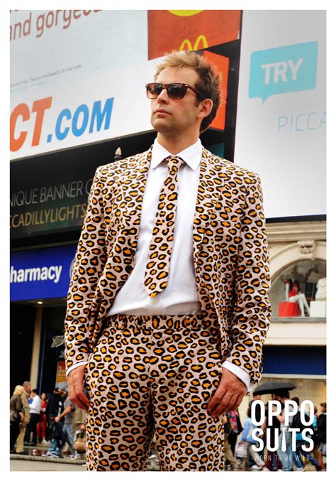 We can't find products matching the selection. Men's Jaguar Print Suit OppoSuits Costume