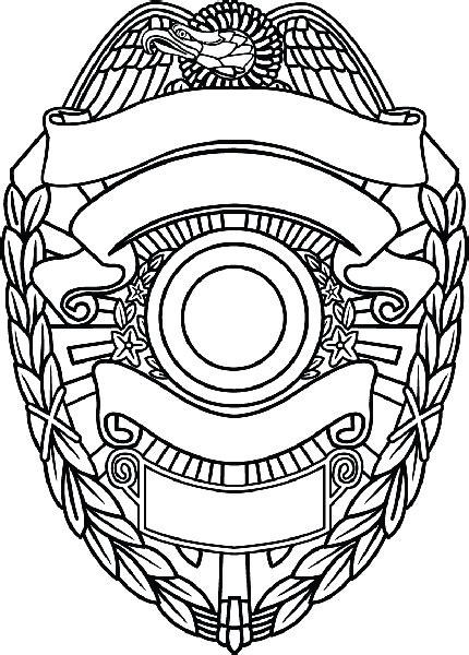 Most of us have tried to browse through online for finding information, games, entertainment, learning activities, articles, or just due to relieve the stress. Police Badge Drawing at GetDrawings | Free download