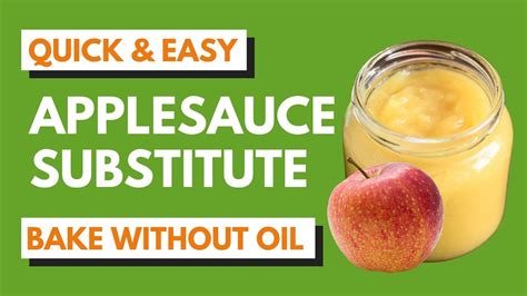 The Most Shared Substitute For Applesauce In Baking Of All Time How