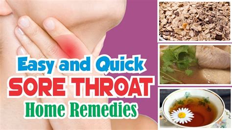Easy And Quick Cure Sore Throat At Home Best Natural Remedies Youtube