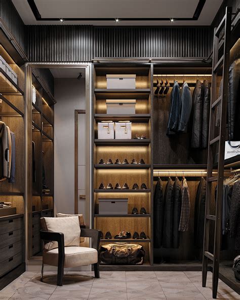 A Modern Dressing Room Has Long Been A Separate Room With A Large