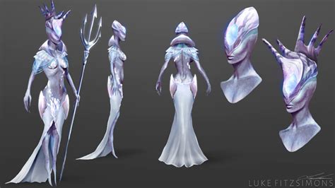 Artstation Explore Alien Queen Character Design Concept Art