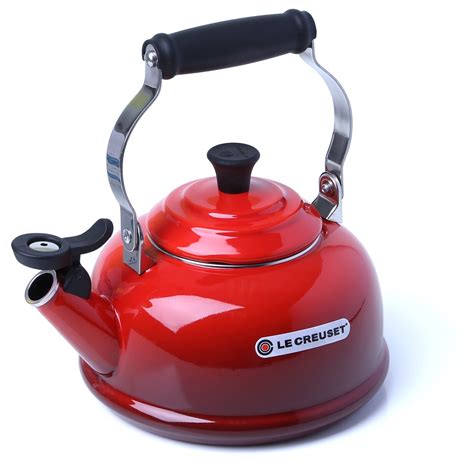 Le Creuset Enamel On Steel 18 Qt Classic Whistling Tea Kettle