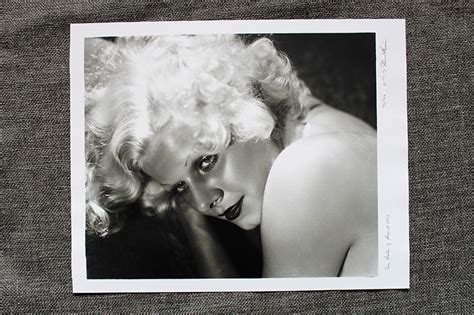 Jean Harlow From Red Headed Woman By George Hurrell X US Photog EBay