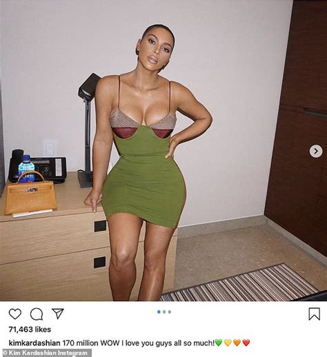 Kim Kardashian Showcases Her Hourglass Curves In Tight Dress Hot