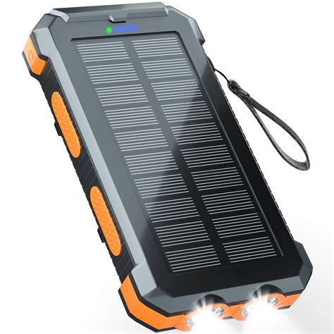Durecopow 30000mah Solar Charger For Cell Phone Iphone Portable Solar
