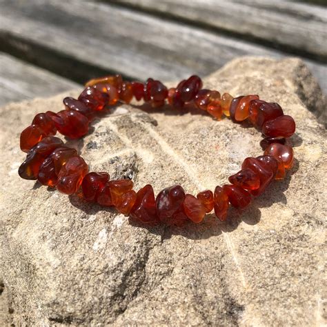 Carnelian Bracelet Etsy