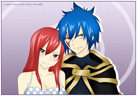 Erza And Jellal By Silvase On Deviantart